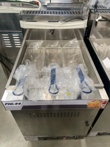 FIG-44 FRITADEIRA INDUSTRIAL A GÁS 44L - METVISA