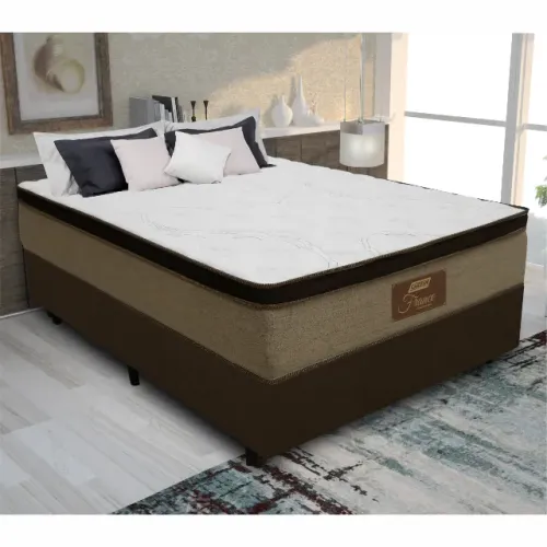 Bela Cama Box QUEEN France Gazin - Entrega grátis p/ Fortaleza