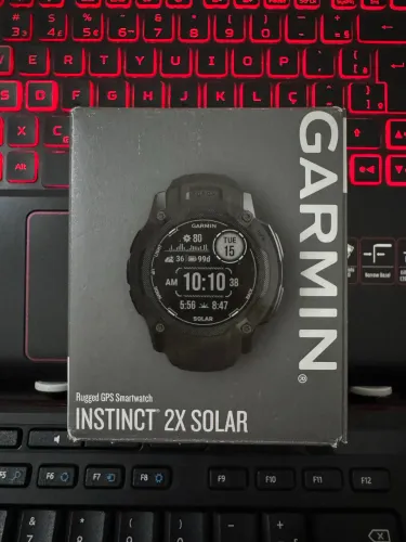 Relógio Garmin Instinct 2X Solar - Use o cupom AMO5