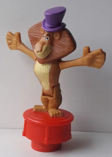 Boneco Alex - Madagascar McDonald?s (usado)