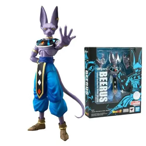 Beerus Dragon Ball Super SH Figuarts Bandai Evento Lacrado