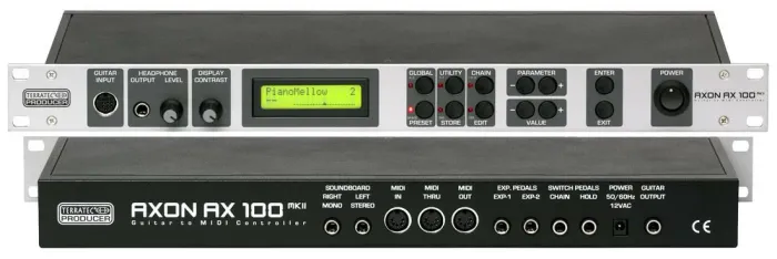 **TERRATEC | AXON AX 100 MK II - Controlador MIDI para Guitarra (RARO!)**