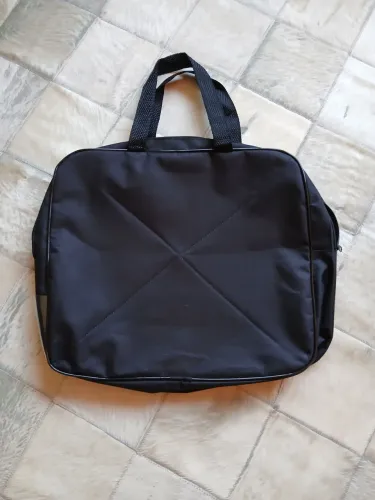 Pasta de nylon nova com ziper