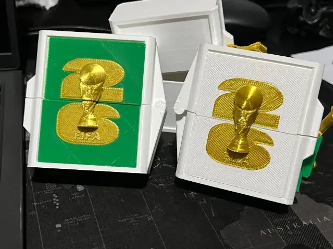 Caixa Porta Figurinhas Copa do Mundo