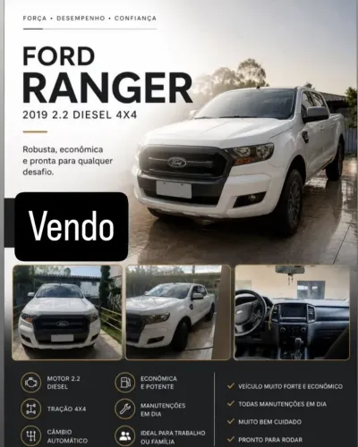 Vendo Ford ranger 2019