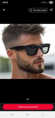 Óculos modelo Ray-Ban Wayfarer