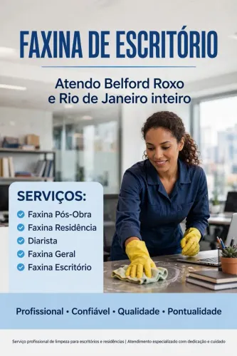 Faxina diarista profissional seria e qualificada 