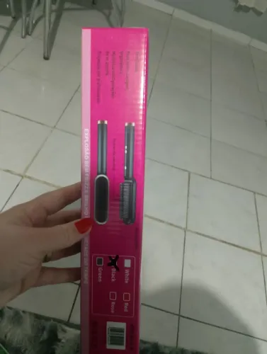 Escova secadora e alisadora