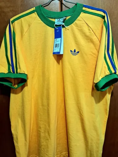 Camisa Brasil 3 Stripes Trefoil Adidas