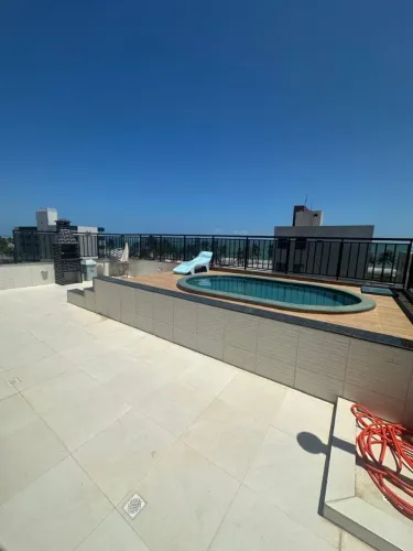 Cobertura com 3 dormitórios à venda, 172 m² por R$ 1.000.000,00 - Intermares - Cabedelo/PB