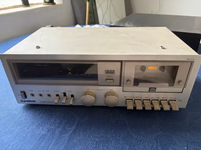 Toca fitas Gradiente Stereo Cassete Deck CD 4000