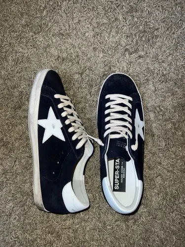 Golden Goose Superstar Azul marinho