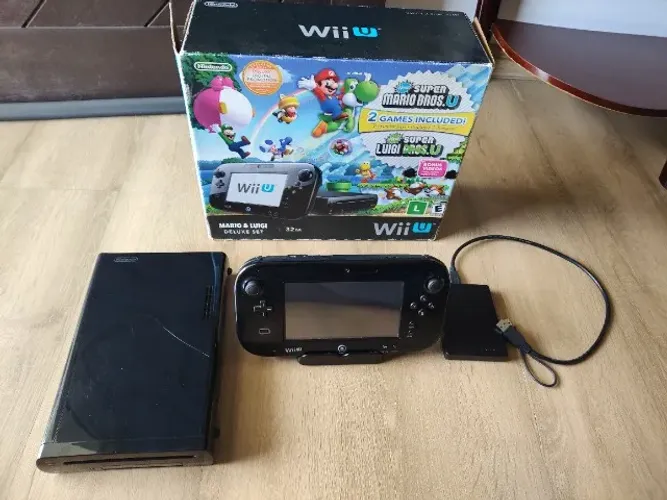Nintendo Wii U Completo com HD de 1 tera