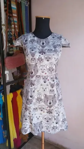 Vestido Novo Brigadeiro e Granulado Floresta ANTIX tamanho P
