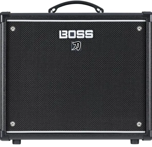 Amplificador de guitarra katana 100, 100w perfeito com pedal e bag