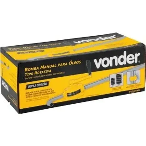 Bomba manual rotativa para transferência de óleos ( Vonder )