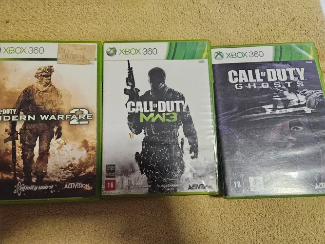 Kit 3 jogos Call Of Duty - Xbox 360 - usado