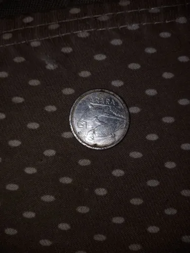 Moeda de 5 cruzeiros reais CR7 1993