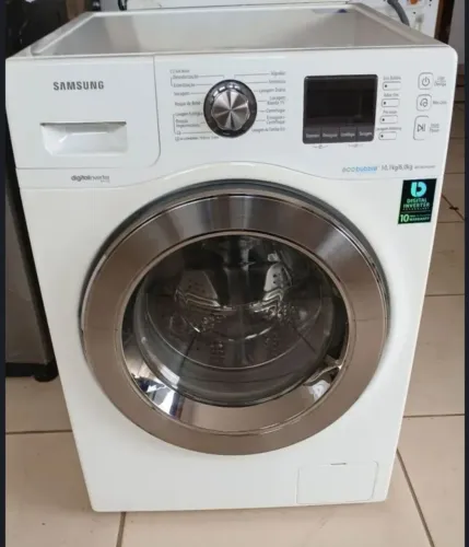 Maquina lava e seca branca e inox - 03 meses de garantia