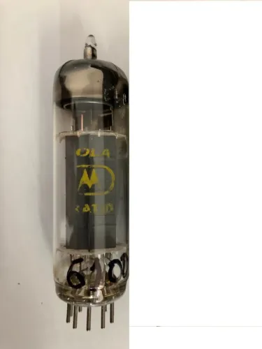 Válvula EL84 Motorola Testada Transcondutância 6100 MHO