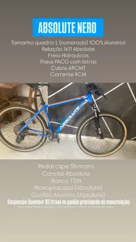 Bicicleta absolute Nero aro28
