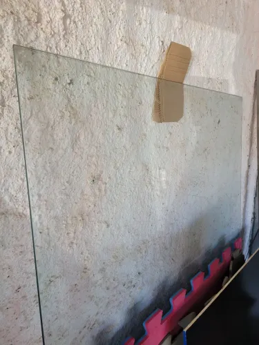 Tampo de vidro comum, entrego