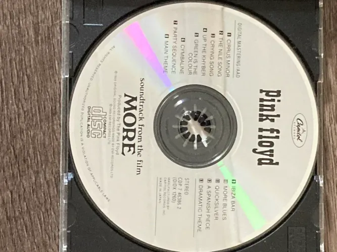 CDs Pink Floyd - Made In Japan - Capitol-Raro