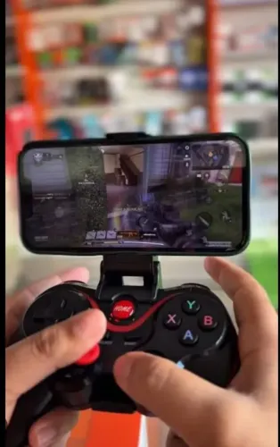 Controle Gamepad Bluetooth X3 v13 - Compatível com Android, iOS e PC Novo