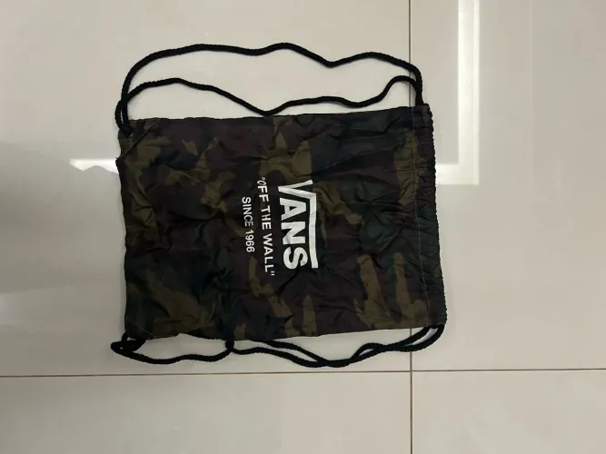 Mochila saco vans 