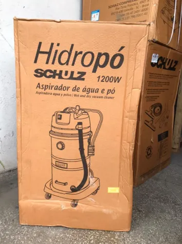 Aspirador De Hidropó Schulz 1200W Aço Inox Dimensões: 85 x 49 x 41.5 cm (A x L x P)