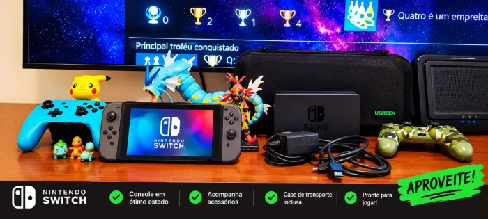 NINTENDO SWITCH V1 DESBLOQUEADO