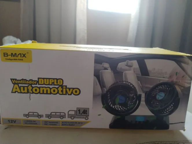 Ventilador duplo automotivo 