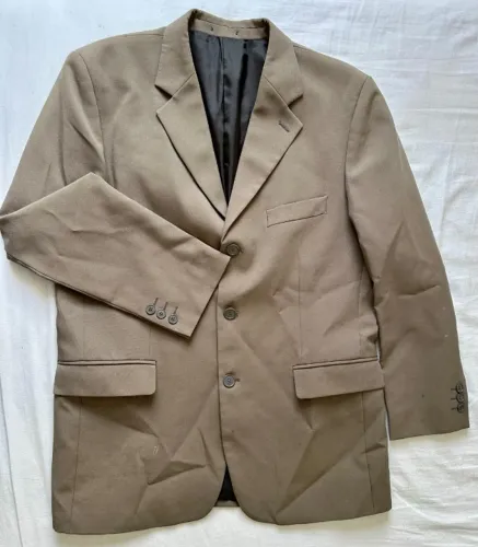 TERNO COMPLETO (BLAZER + CALÇA) - DARTIGNY - BEGE ESCURO - TAM 52