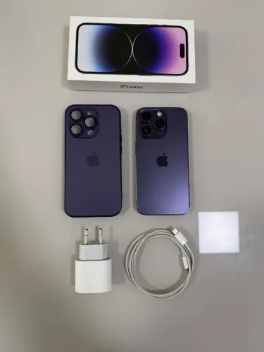 iPhone 14 PRO 128GB cor roxo (praticamente novo)