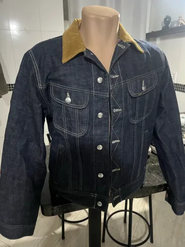 Lee Storm Rider + Paul Smith Jaqueta Jeans Selvedge cor Indigo