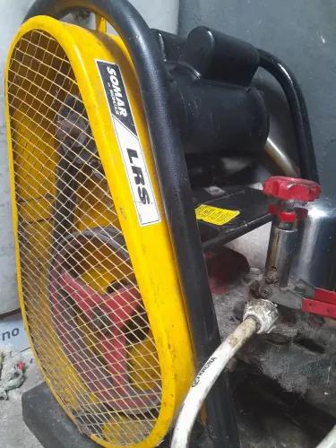 Lavadora Lava Jato PROFISSIONAL SOMAR motor 2 CV + Mangeuira 15m +Tambor 200L+kit Polir