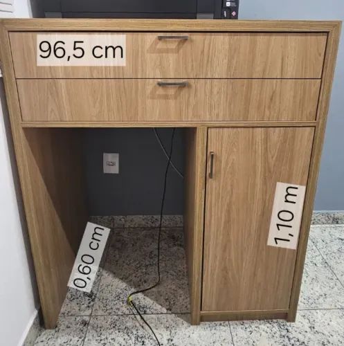 Aparador Escritório Apoio Frigobar