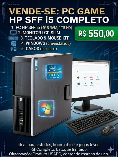 Vendo Computador Completo