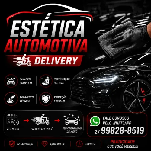 Estética automotiva Delivery
