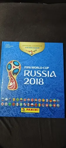 Álbum Copa 2018 completo capa dura + kit atualização "lacrado" excelente estado