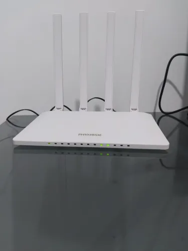 Roteador PHIHOME funcionando perfeitamente