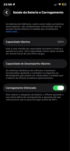 iPhone 12 Pro novo, bateria 100% dourado