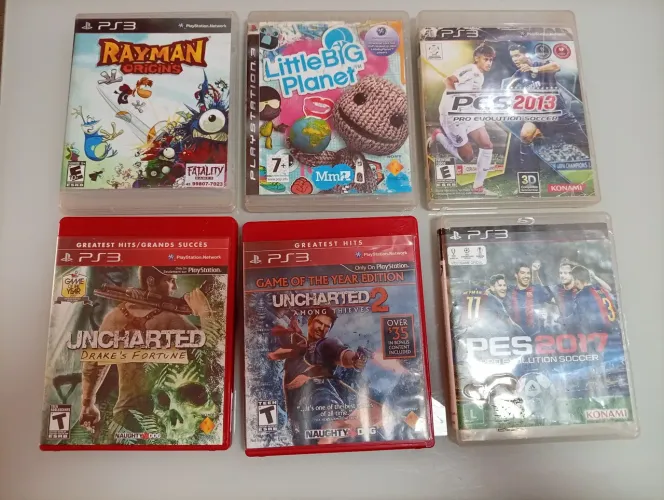6 Jogo PS3 Vídeo Game
