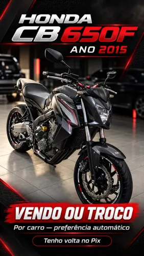 Honda CB 650f 2015