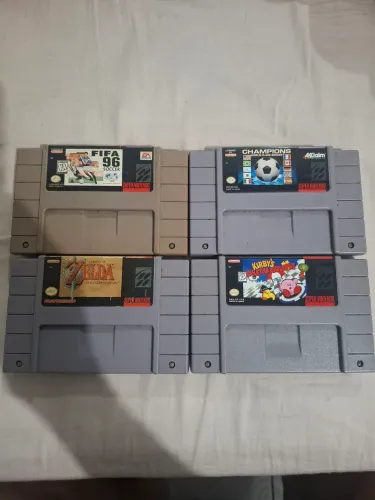 Cartuchos super nintendo