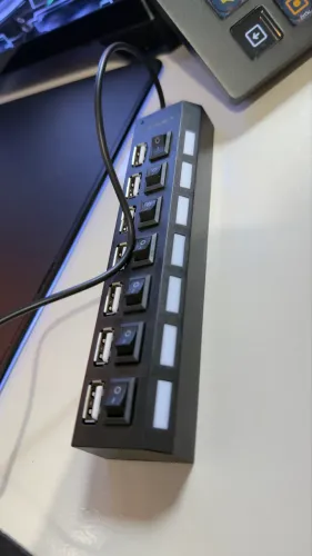 Hub usb 7 portas