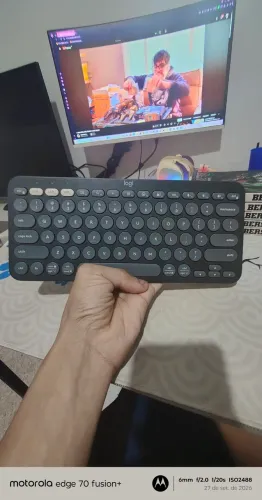 Teclado Logitech Pebble keys 2 k380s bluetooth