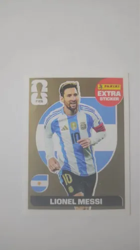 Figurinha Legend do Lionel Messi Gold