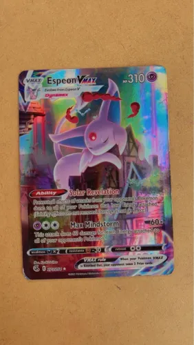 Espeon VMAX 270/264 Arte Alternativa Secreta - Fusion Strike - RARA