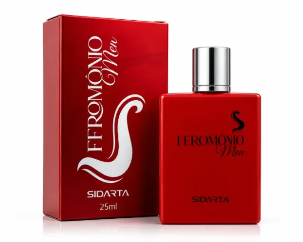 01 Perfume Feromônio Men Sidarta (ORIGINAL) - O segredo para seduzir e encantar